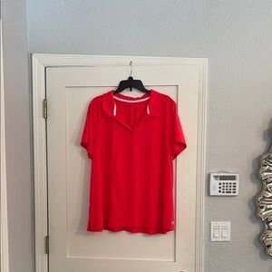 Livi Active Pink Polo T-Shirt Short Sleeve